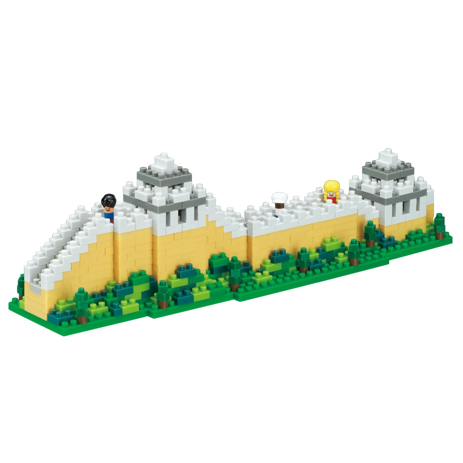 KAWADA Nbh-136 Nanoblock The Great Wall Of China- Japan Figure Store - #1 Bring To You The Best Japanese Goods