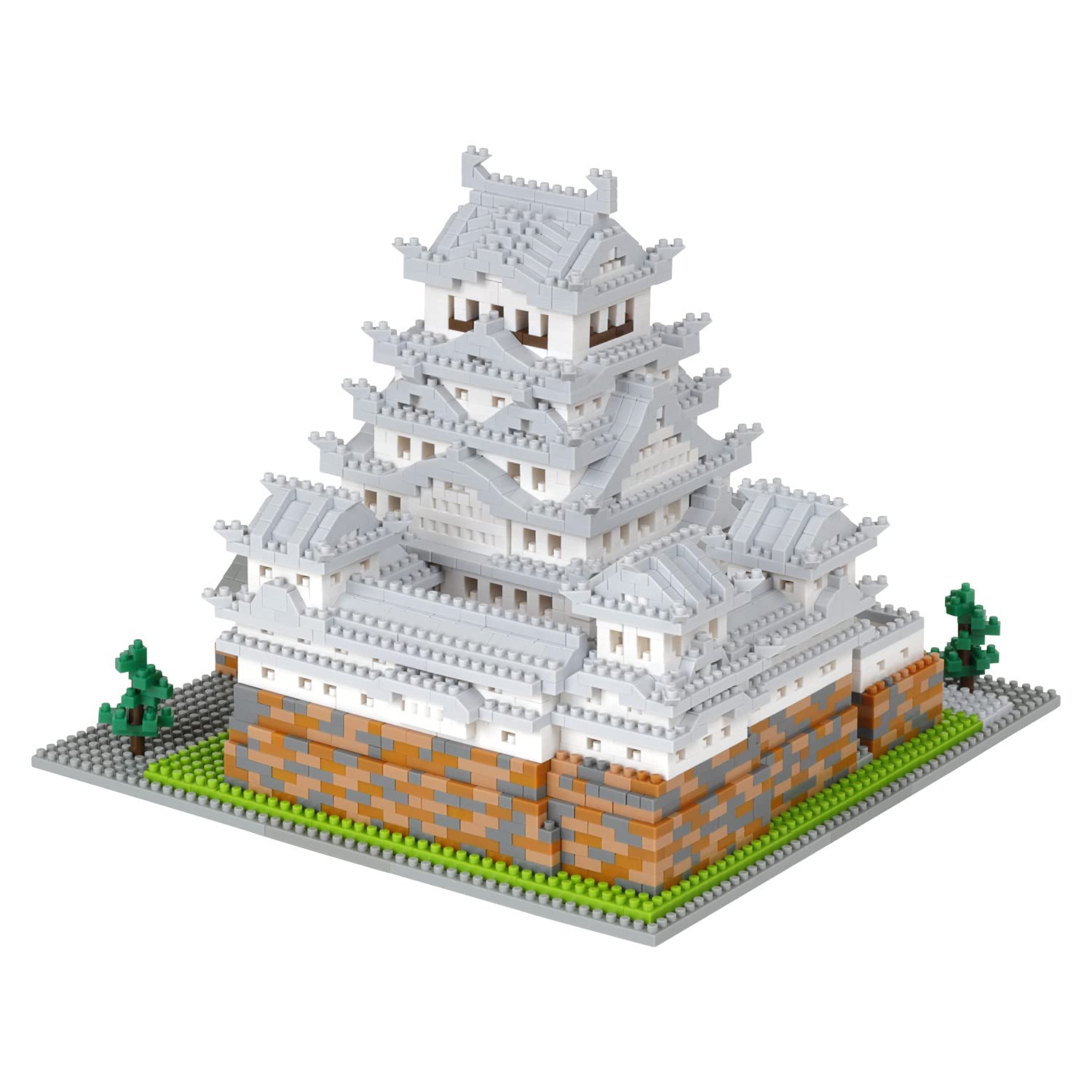 KAWADA Nb-051 Nanoblock Himeji Castle Deluxe Edition- Japan Figure Store - #1 Bring To You The Best Japanese Goods