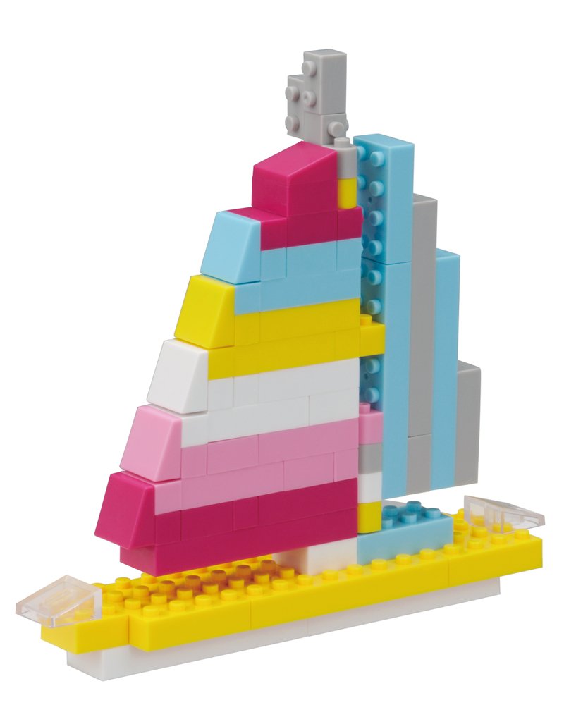 KAWADA Pbs-003 Nanoblock Plus Basic Set Cute- Japan Figure Store - #1 Bring To You The Best Japanese Goods