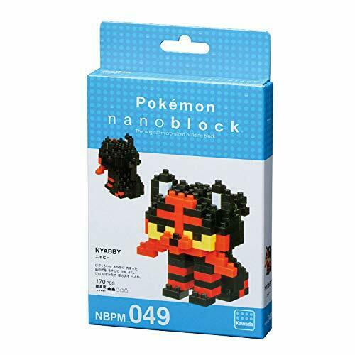 Nanoblock Pokemon Litten Nbpm_049- Japan Figure Store - #1 Bring To You The Best Japanese Goods