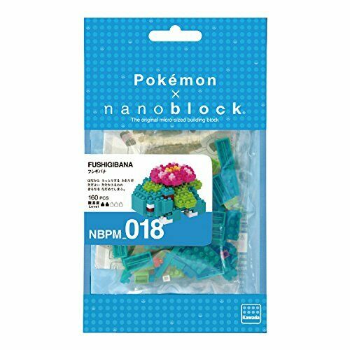 Nanoblock Pokemon Venusaur Nbpm018- Japan Figure Store - #1 Bring To You The Best Japanese Goods
