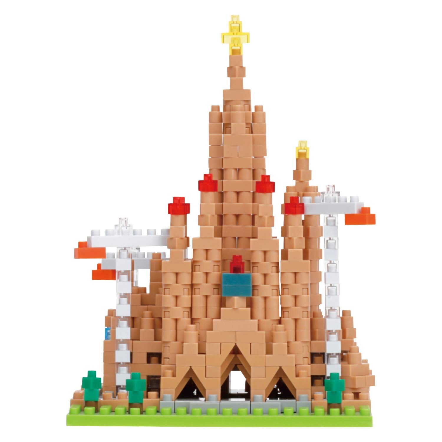 KAWADA Nbh-211 Nanoblock Sagrada Familia- Japan Figure Store - #1 Bring To You The Best Japanese Goods