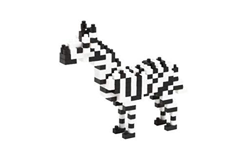 KAWADA Nbc-105 Nanoblock Zebra- Japan Figure Store - #1 Bring To You The Best Japanese Goods
