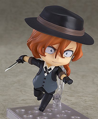 Nendoroid Bungo Stray Dogs Chuya Nakahara Non-Scale Abs Pvc Painted Action Figure- Japan Figure Store - #1 Bring To You The Best Japanese Goods