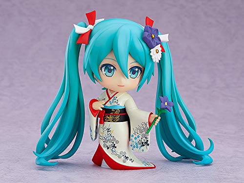Nendoroid Character Vocal Series 01 Hatsune Miku Hatsune Miku Fuyuki Kosode Ver. Non-Scale Abs Pvc Painted Movable Figure G12180- Japan Figure Store - #1 Bring To You The Best Japanese Goods