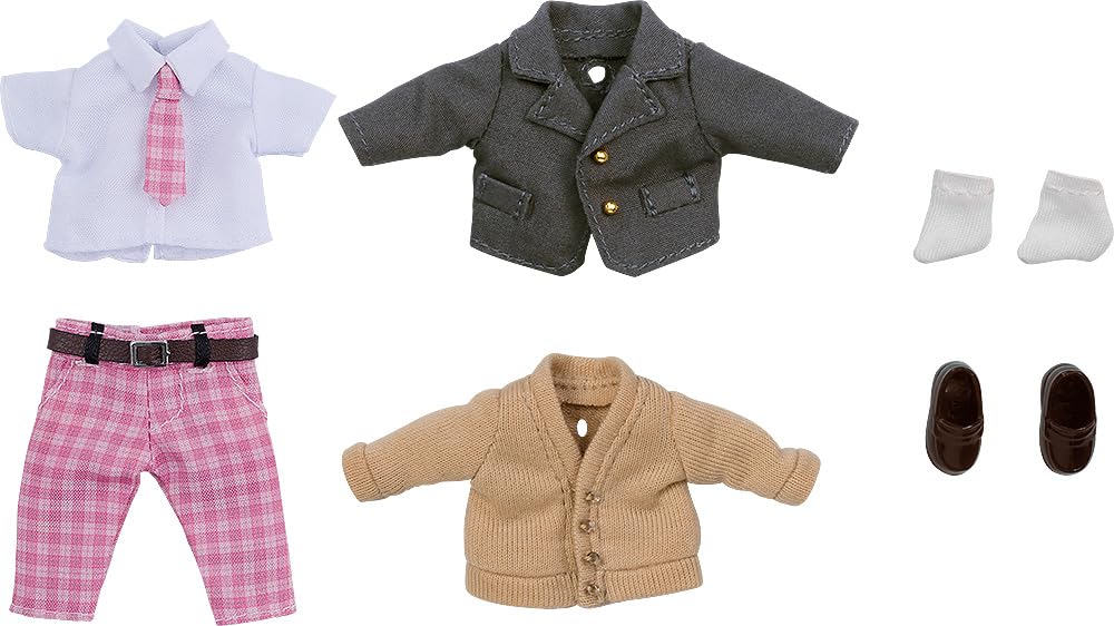 Good Smile Company Nendoroid Doll Pink Blazer Boy Outfit Set- Japan Figure Store - #1 Bring To You The Best Japanese Goods