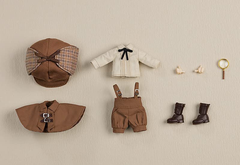 Nendoroid Doll Outfit Set Detective Boy Brown- Japan Figure Store - #1 Bring To You The Best Japanese Goods