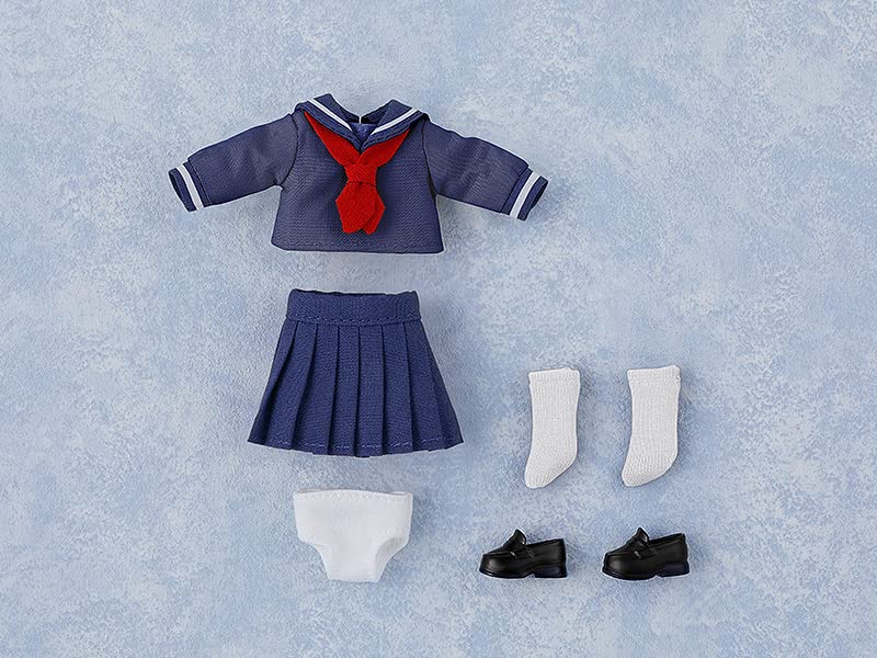 Good Smile Company Nendoroid Doll Navy Sailor Uniform Outfit Set Long Sleeve- Japan Figure Store - #1 Bring To You The Best Japanese Goods