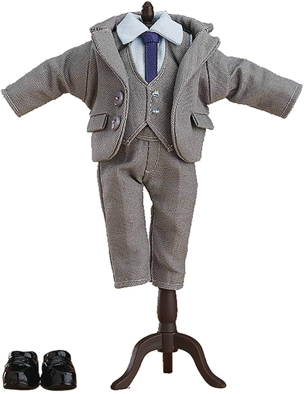 Good Smile Company Nendoroid Doll Gray Suit Outfit Set- Japan Figure Store - #1 Bring To You The Best Japanese Goods