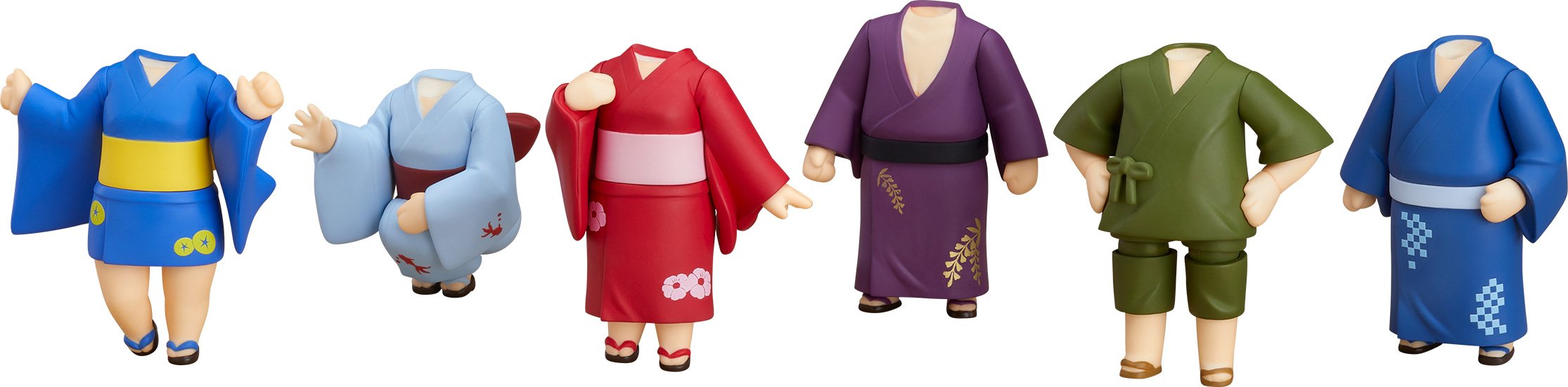 Good Smile Company Nendoroid More Customized Yukata Trading Figure Box of 6 Non-Scale ABS PVC Painted- Japan Figure Store - #1 Bring To You The Best Japanese Goods
