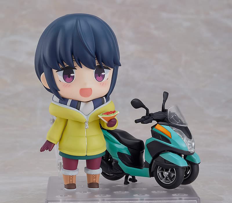 Good Smile Company Nendoroid Yurucamp Shima Rin Miwa Bike Ver Plastic Movable Figure G12909- Japan Figure Store - #1 Bring To You The Best Japanese Goods