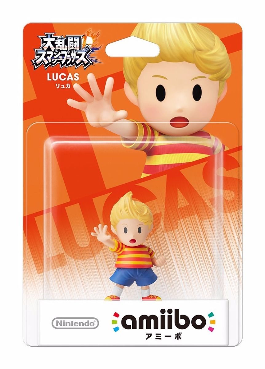 Nintendo Amiibo Lucas Super Smash Bros. 3ds Wii U Accessories- Japan Figure Store - #1 Bring To You The Best Japanese Goods
