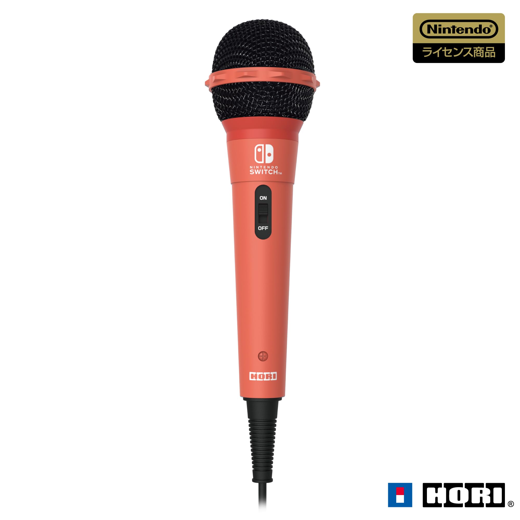 Hori Nintendo Licensed Karaoke Microphone Red For Nintendo Switch & Pc - Japan- Japan Figure Store - #1 Bring To You The Best Japanese Goods