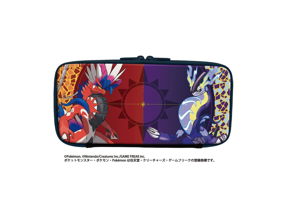 Pouch Eva Nintendo Switch Lite Koraidon And Miraidon Pokémon Scarlet Violet- Japan Figure Store - #1 Bring To You The Best Japanese Goods