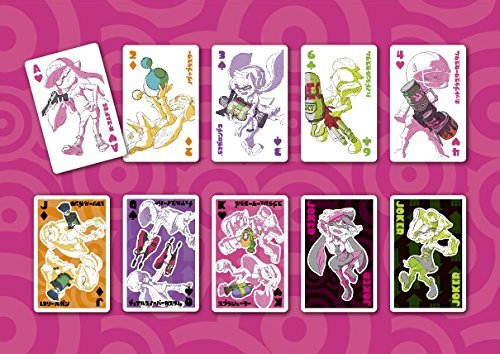 NINTENDO Splatoon 746 Playing Cards 03 Weapon- Japan Figure Store - #1 Bring To You The Best Japanese Goods