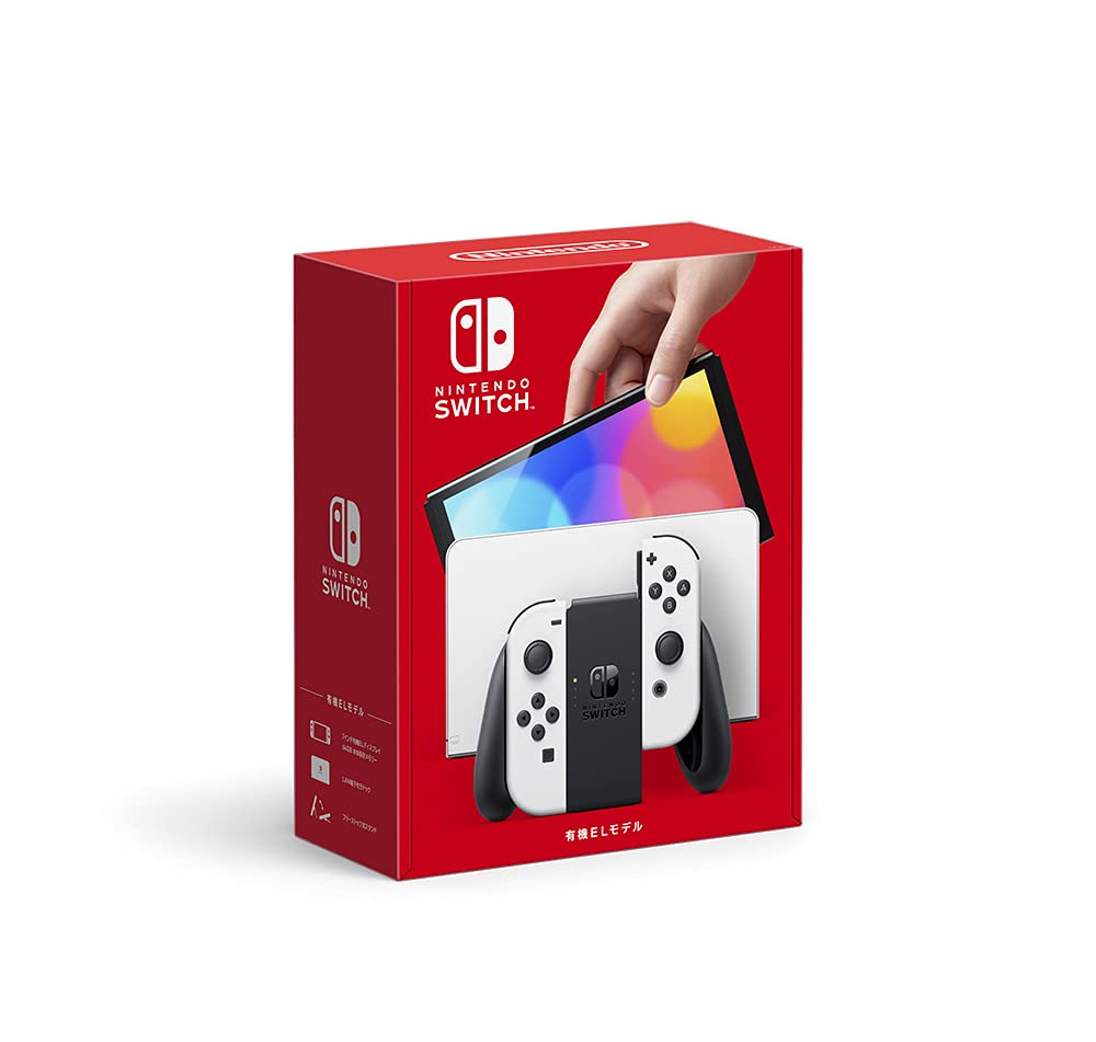 Nintendo Switch Organic EL Joy-Con White L/R- Japan Figure Store - #1 Bring To You The Best Japanese Goods