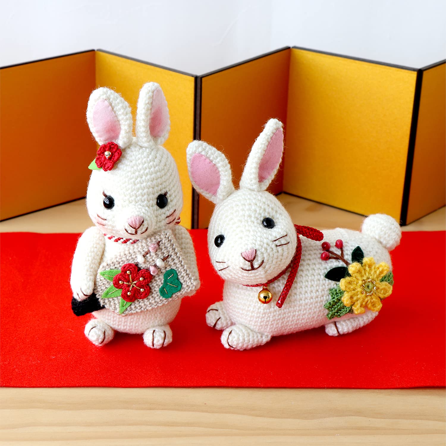 Olympus Thread Silk Zodiac Rabbit Amigurumi Kit Mk-93 From Japan- Japan Figure Store - #1 Bring To You The Best Japanese Goods