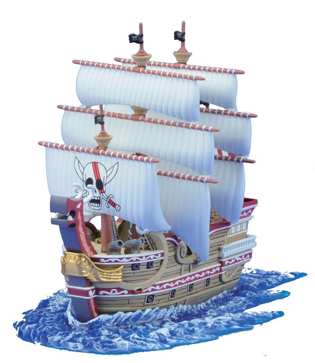 Bandai One Piece Grand Ship Collection: Red Force Japanese Color Plastic Model- Japan Figure Store - #1 Bring To You The Best Japanese Goods