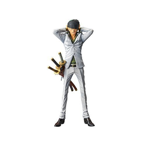 Banpresto One Piece Roronoa Zoro King Of Artist White & Purple Ver. Japan Figure (White)- Japan Figure Store - #1 Bring To You The Best Japanese Goods