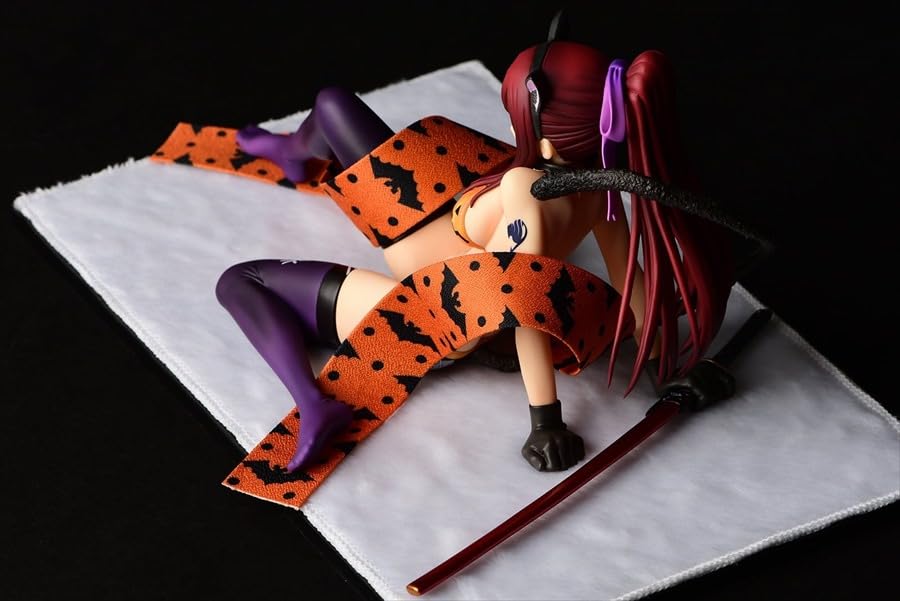Orcatoys Fairy Tail Erza Scarlet Halloween Cat 1/6 Figure 250mm PVC- Japan Figure Store - #1 Bring To You The Best Japanese Goods