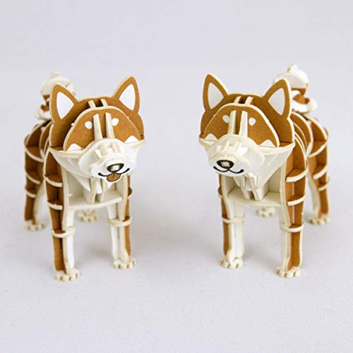 A-ZONE Paper Art Si-Gu-Mi Plus Japanese Dog Shiba Inu- Japan Figure Store - #1 Bring To You The Best Japanese Goods