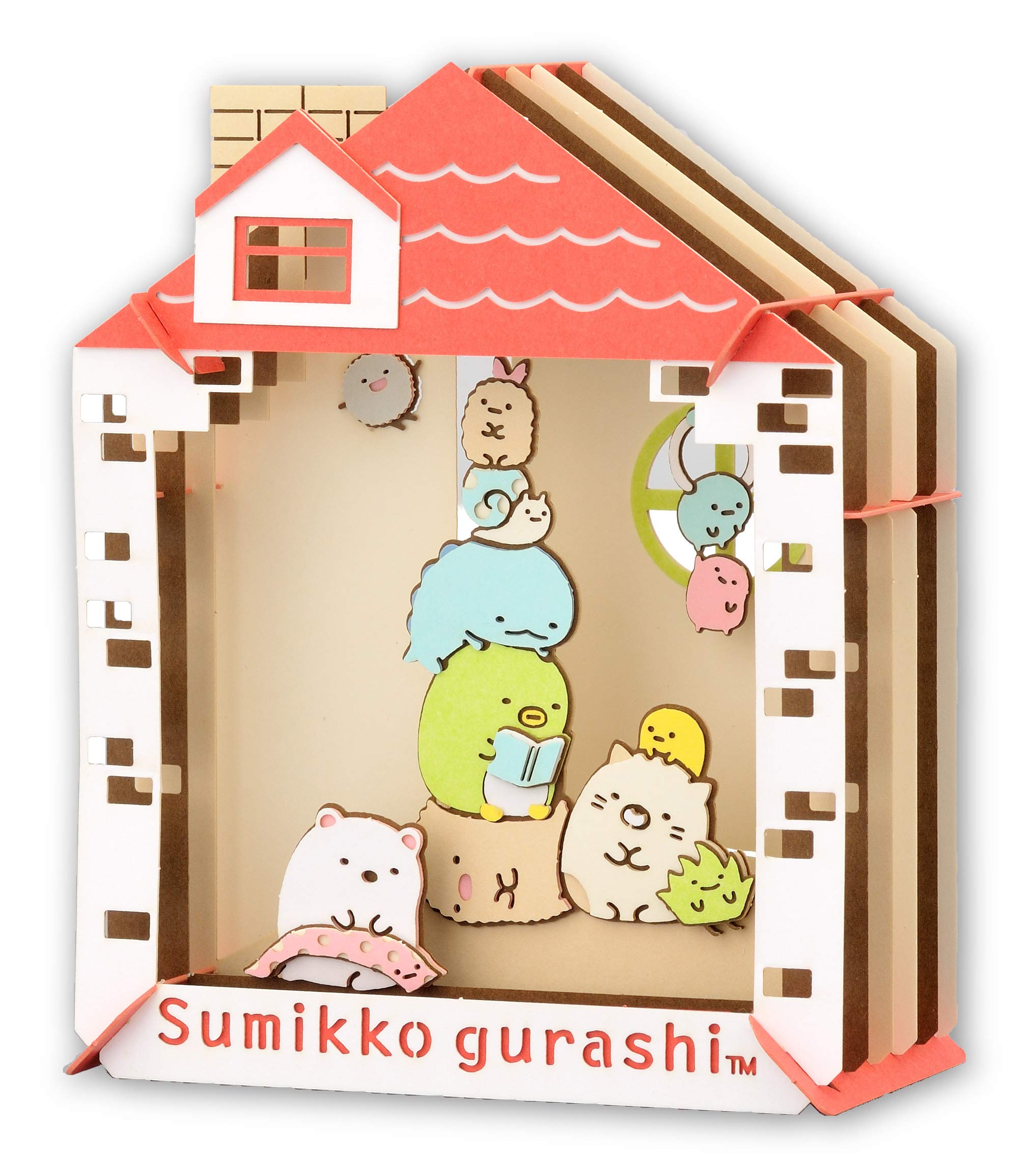 ENSKY Paper Theater Pt-134 Sumikko Gurashi Home Sweet Home- Japan Figure Store - #1 Bring To You The Best Japanese Goods