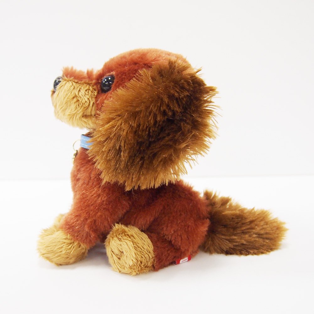 SUNLEMON Plush Doll Pups! Miniature Dachshund Brown Size S Tjn- Japan Figure Store - #1 Bring To You The Best Japanese Goods