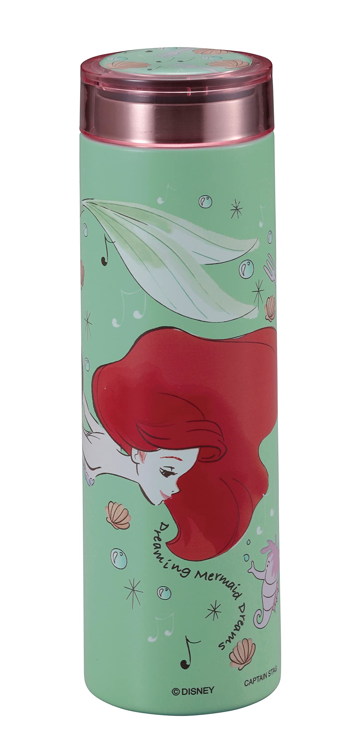 PEARL METAL Disney Smart Bottle 300Ml The Little Mermaid Dream- Japan Figure Store - #1 Bring To You The Best Japanese Goods