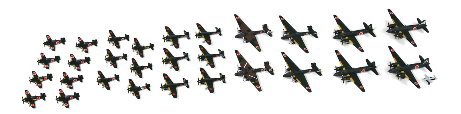 Pit Road 1/700 Skywave Series Japanese Navy Aircraft Set 8 Plastic Model S67- Japan Figure Store - #1 Bring To You The Best Japanese Goods