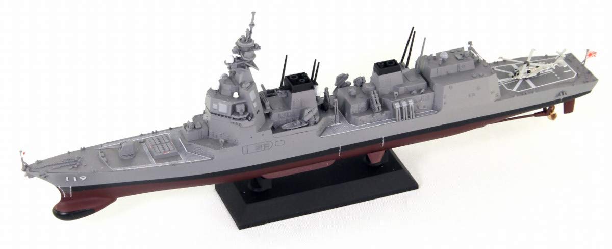 Pit Road 1/700 Skywave Series Maritime Self-Defense Force Destroyer Dd-119 Asahi With Female Self-Defense Officer Figure Plastic Model J82F- Japan Figure Store - #1 Bring To You The Best Japanese Goods