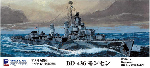 PIT-ROAD Skywave W-214 Usn Livermore Class Destroyer Dd-436 Uss Monssen 1/700 Scale Kit- Japan Figure Store - #1 Bring To You The Best Japanese Goods