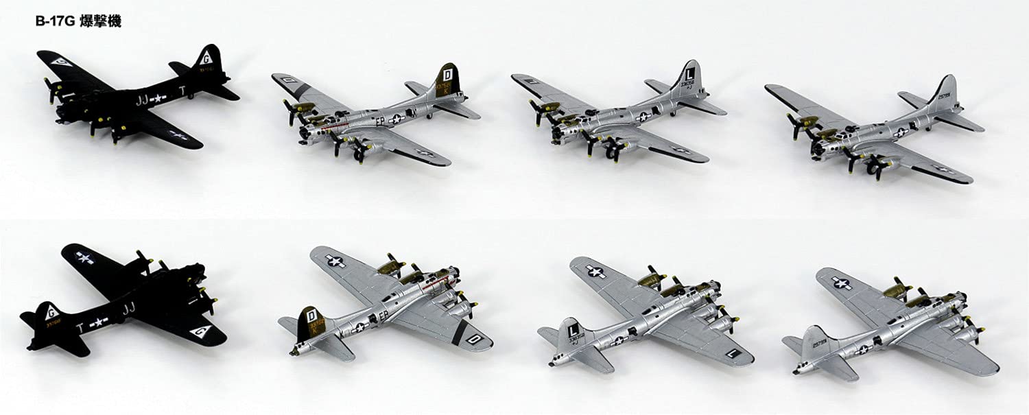 PIT-ROAD 1/700 Us Warplanes Set 4 Plastic Model- Japan Figure Store - #1 Bring To You The Best Japanese Goods