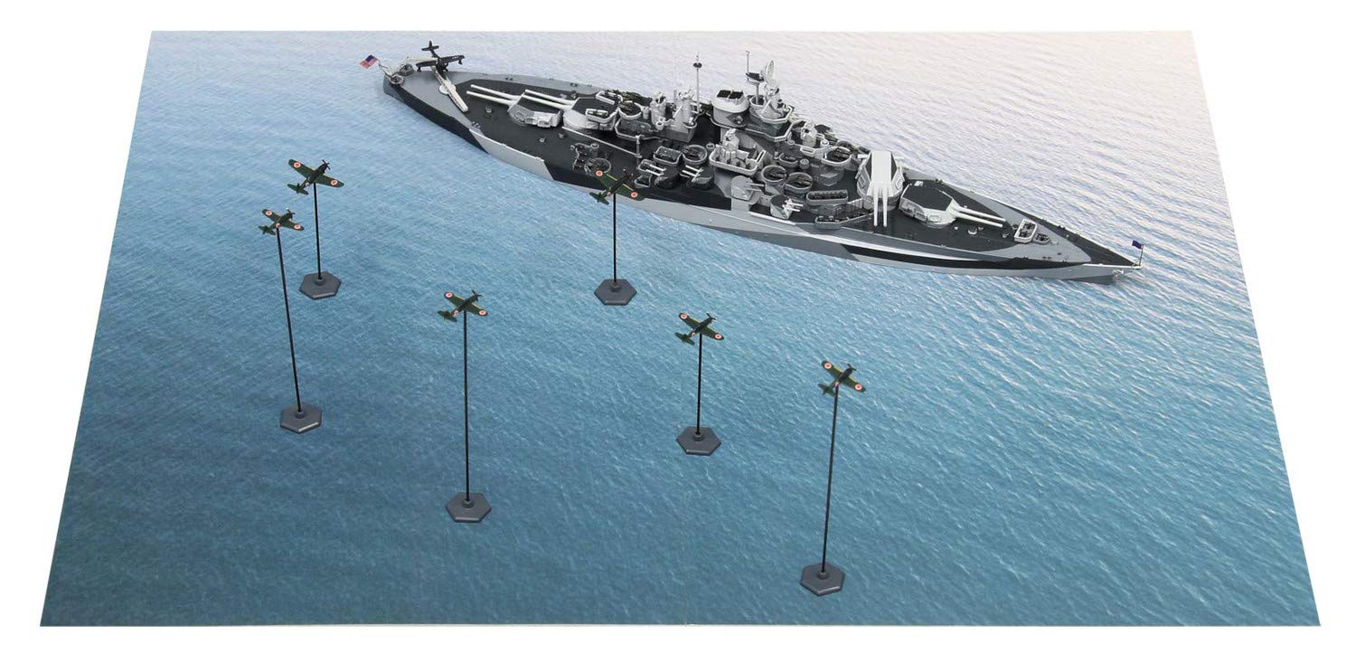 Pit Road 1/700 Sps Series Battle Of Leyte Gulf Scene Paper Base (290 X 185Mm 2 Pieces) Plastic Model Sps09- Japan Figure Store - #1 Bring To You The Best Japanese Goods