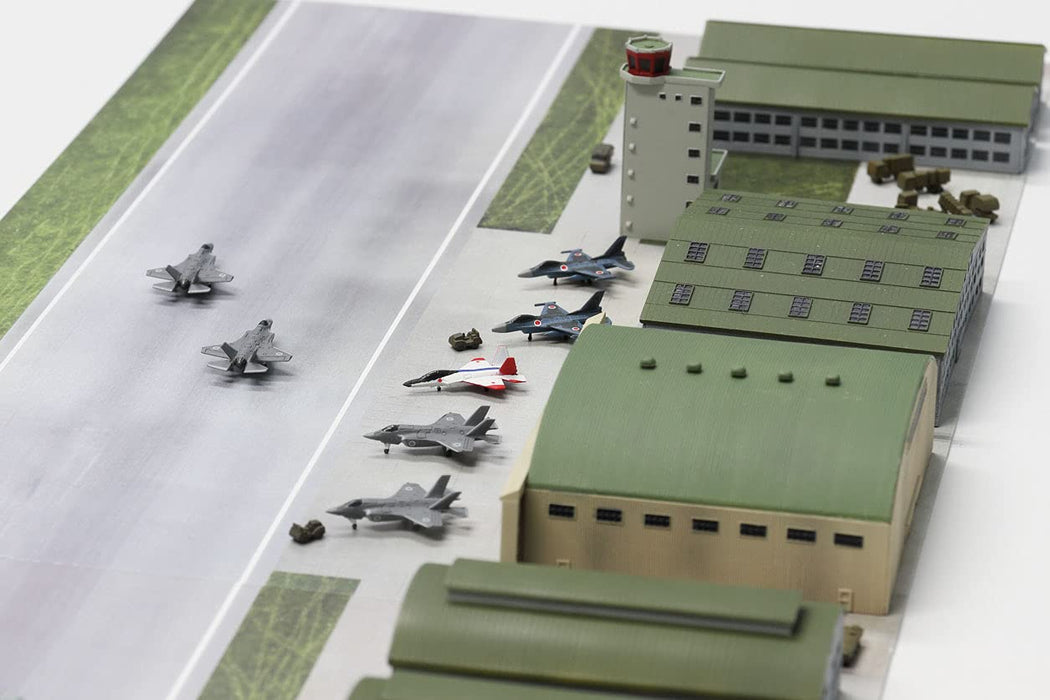 PIT-ROAD Sps Series 1/700 Jasdf Air Base 2 F-35A, F-35B, X-2, C-2, F-2, F-1 / T-2, T-4, E-767 Plastic Model- Japan Figure Store - #1 Bring To You The Best Japanese Goods
