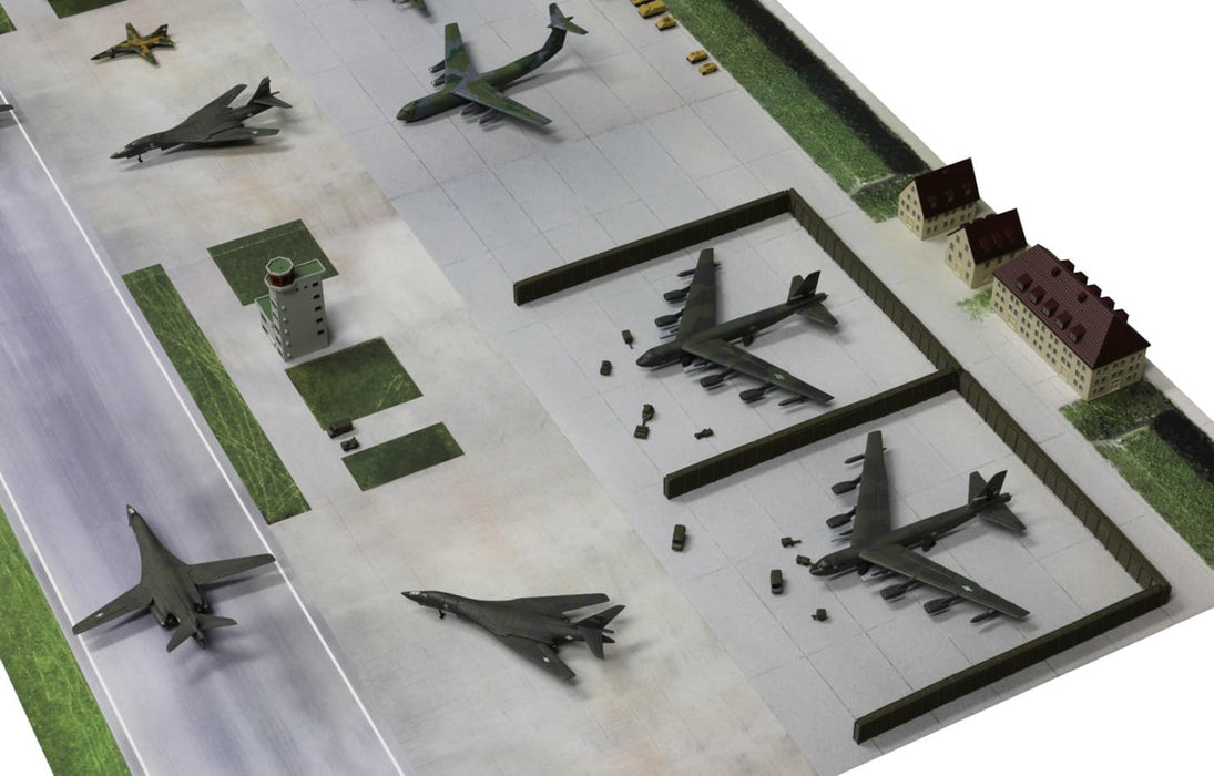 Pit-Road 1/700 Sps Series U.S. Air Force Guam Andersen Base 1980S Scenery Paper Base Plastic Model Japan Sps30- Japan Figure Store - #1 Bring To You The Best Japanese Goods