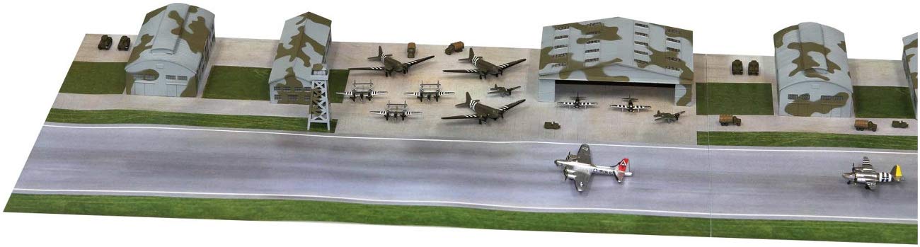 Pit Road Sps01 WwII United States Army Aviation Air Base 1/700 Japanese Military Model- Japan Figure Store - #1 Bring To You The Best Japanese Goods