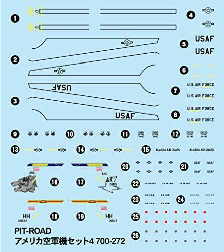 Pit-road 1/700 Modern U.s. Aircraft Set 4 Kit S58- Japan Figure Store - #1 Bring To You The Best Japanese Goods