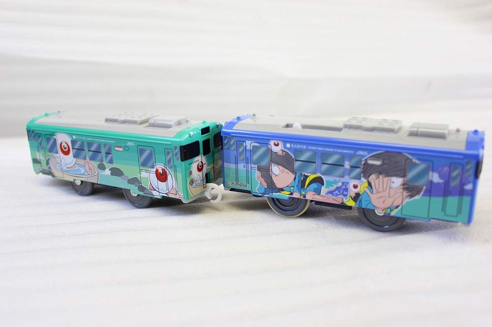 Takara Tomy Pla-Rail Sc-01 Kitaro & Medama-Oyaji Train Japanese Plastic Vehicle Toy- Japan Figure Store - #1 Bring To You The Best Japanese Goods