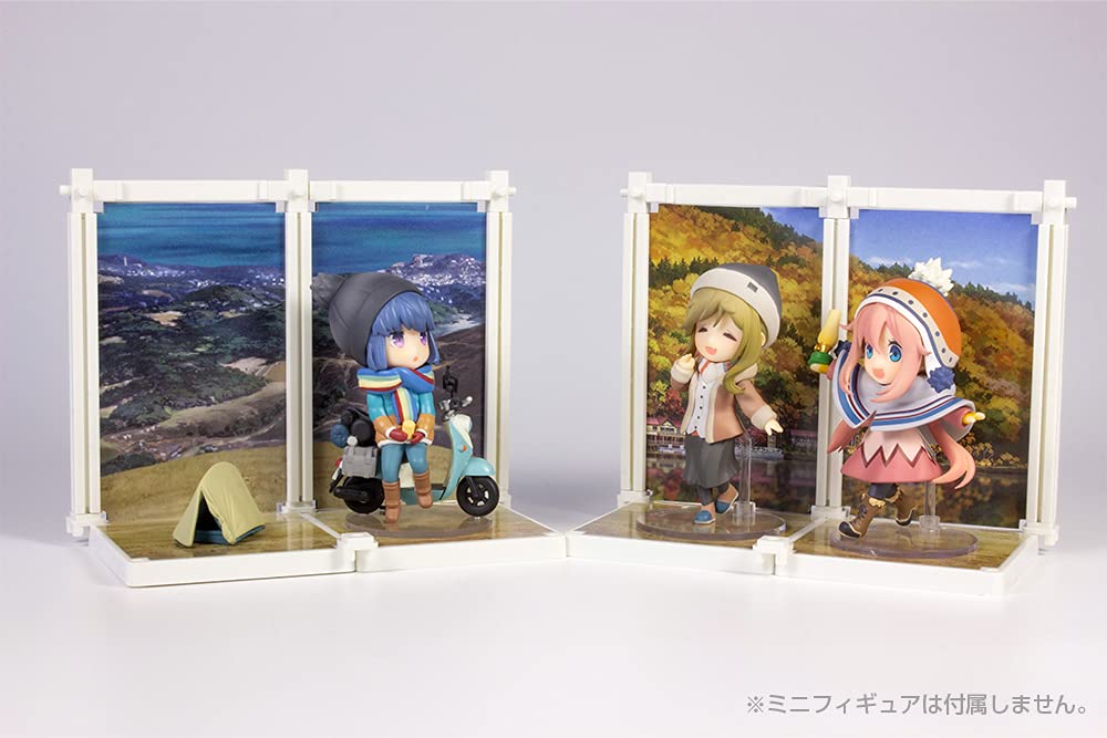 PLUM Yuru Camp Season 2 Mini Background Set- Japan Figure Store - #1 Bring To You The Best Japanese Goods
