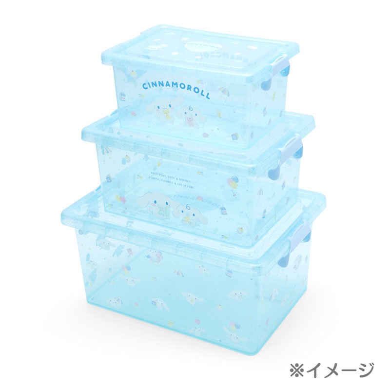 Pochacco Storage Case L With Lid- Japan Figure Store - #1 Bring To You The Best Japanese Goods