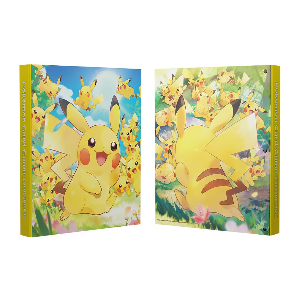 Pokémon Card Game Collection File Pikachu Large Gathering Japan- Japan Figure Store - #1 Bring To You The Best Japanese Goods