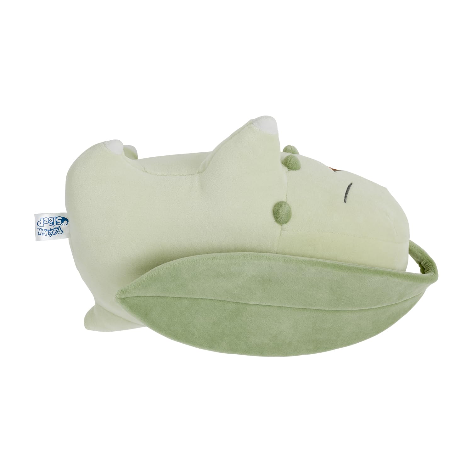Pokémon Center Japan Original Mochiri Plush Chikorita Sleep Good Night- Japan Figure Store - #1 Bring To You The Best Japanese Goods