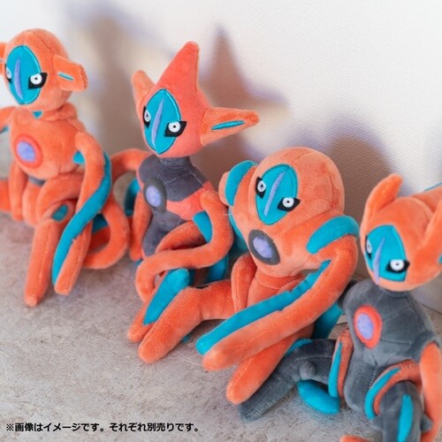 Pokemon Center Original Plush Pokémon Fit Deoxys (Defense Form) Japan Figure 4521329317502 3