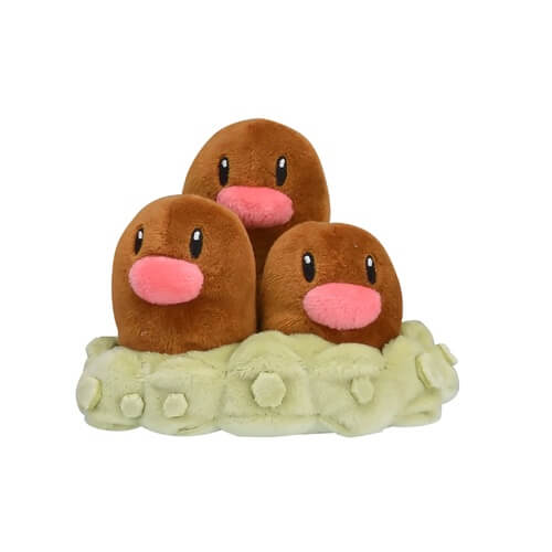 Pokemon Center Original Plush Pokémon Fit Dugtrio Japan Figure 4521329245188