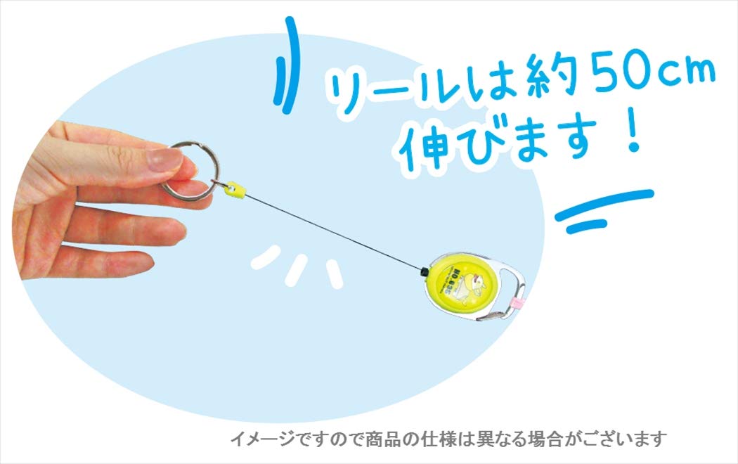 POKEMON CENTER ORIGINAL Reel Keychain Pikachu- Japan Figure Store - #1 Bring To You The Best Japanese Goods