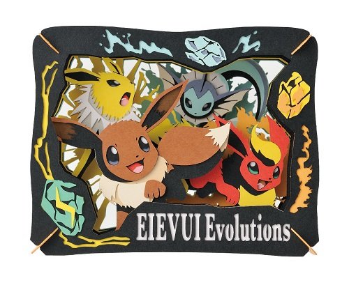 ENSKY Paper Theater Pt-089 Pokemon Eevee Evolutions- Japan Figure Store - #1 Bring To You The Best Japanese Goods