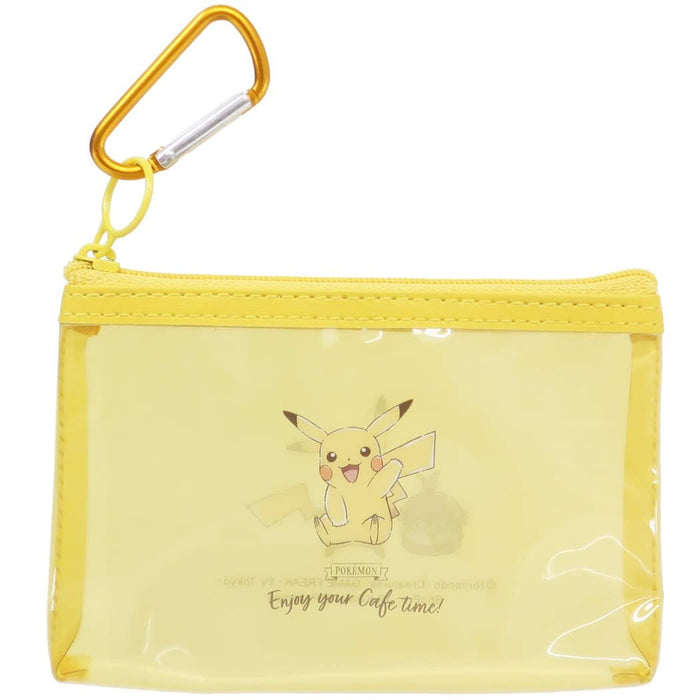 POKEMON CENTER ORIGINAL Mini Pouch With Carabiner Pikachu- Japan Figure Store - #1 Bring To You The Best Japanese Goods