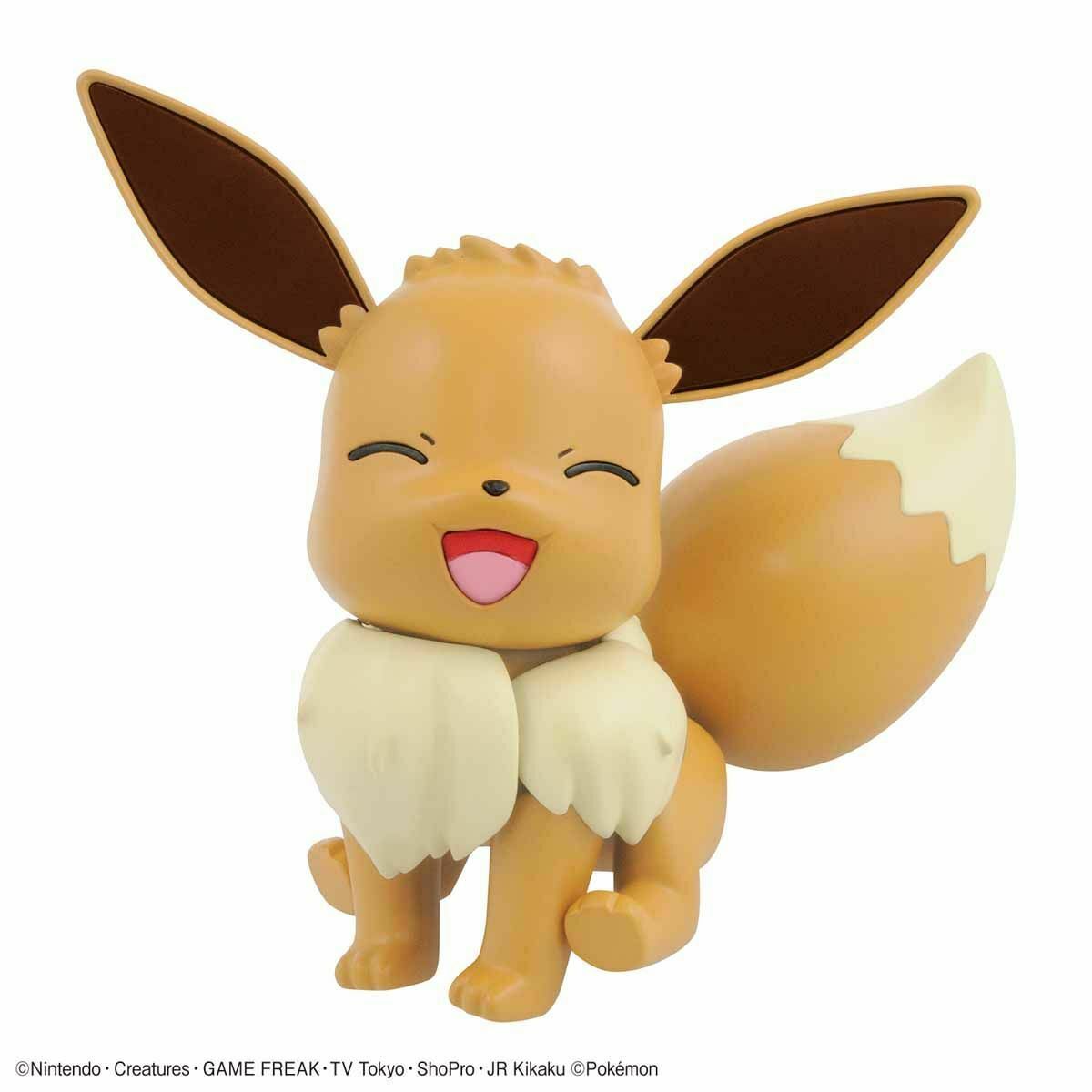 Pokemon Plamo Collection 42 Select Series Eevee Model Kit Bandai- Japan Figure Store - #1 Bring To You The Best Japanese Goods