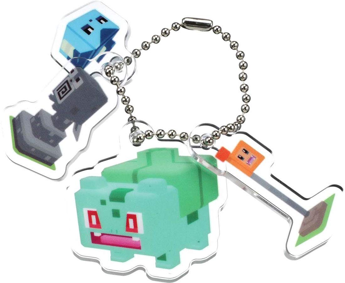 TAKARA TOMY Pokemon Quest Pokexel Acrylic Mascot Bulbasaur Fushigidane- Japan Figure Store - #1 Bring To You The Best Japanese Goods