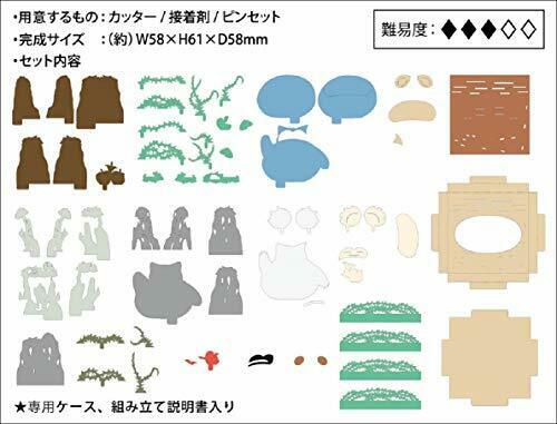 Pokemon Snorlax Paper Theater Cube Interior Anime- Japan Figure Store - #1 Bring To You The Best Japanese Goods